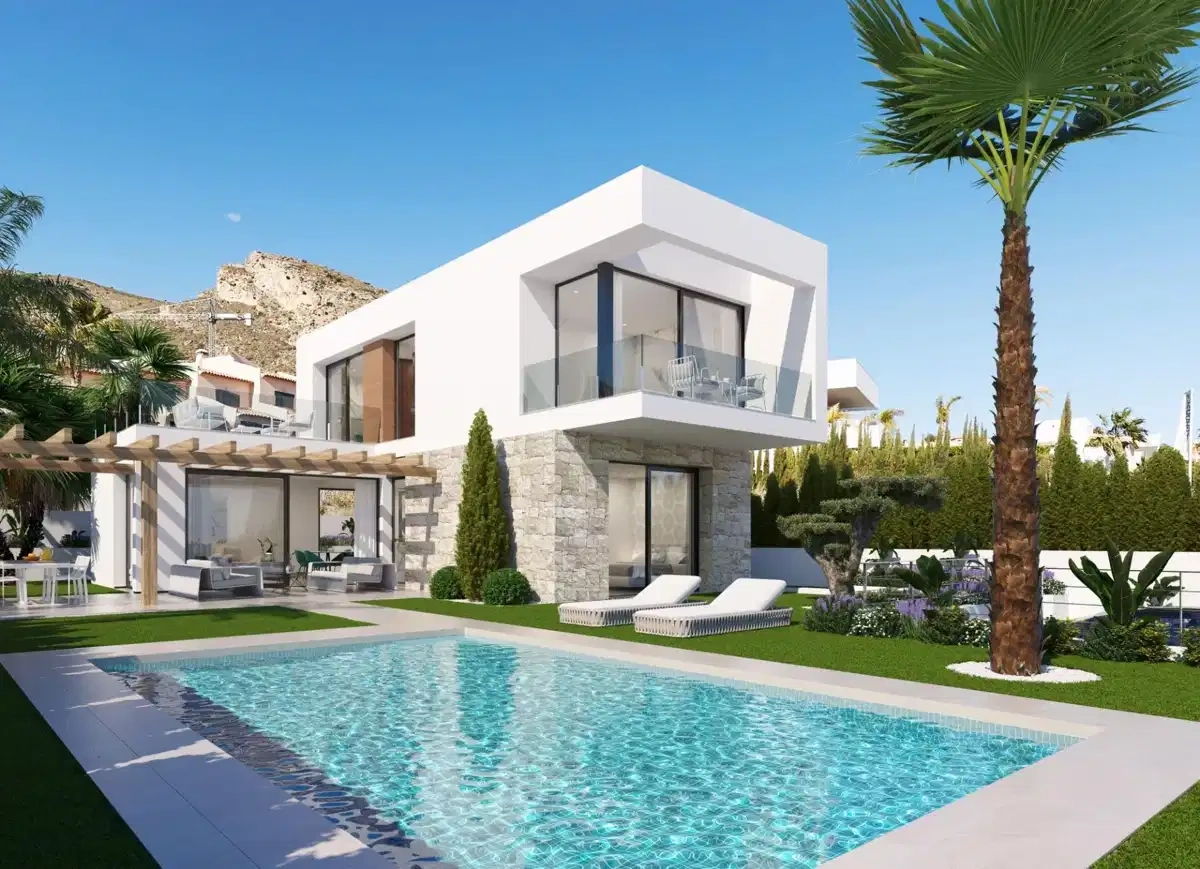 1 - verkoop huis uitzicht op zee finestrat - costa blanca valencian community spanje