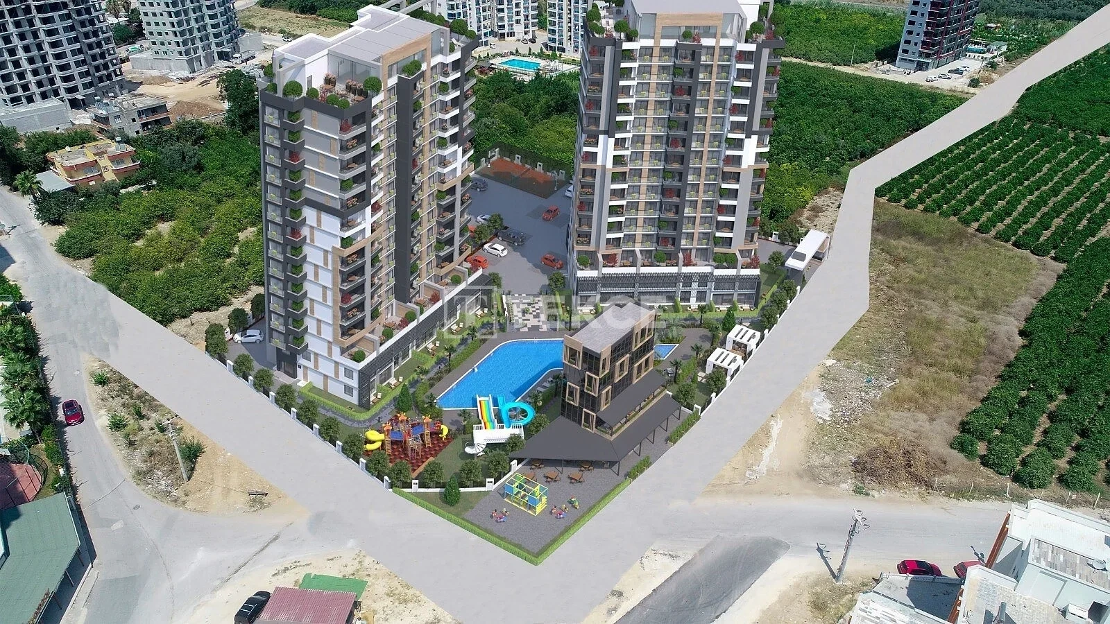 2 - продажа квартира вид моря mezitli mersin турция