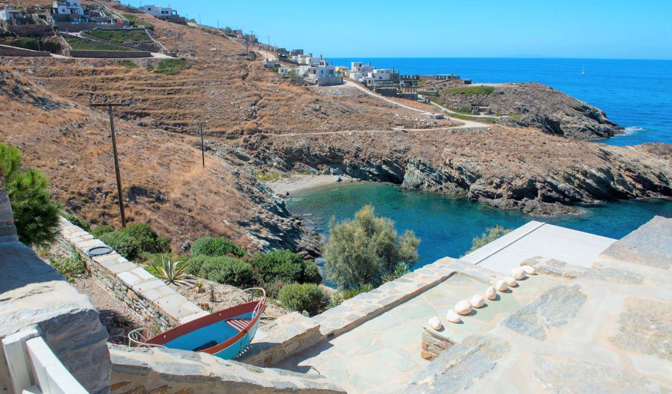 2 - vente propriété pieds dans l'eau kéa - cyclades egée méridionale grèce