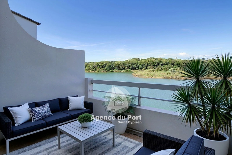 1 - vente appartement plage à pied saint-cyprien pyrénées-orientales france