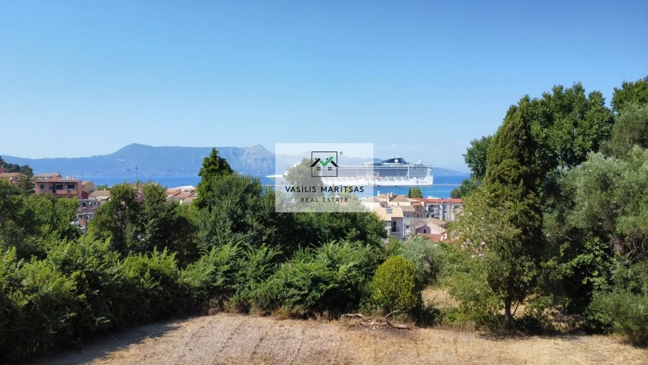 1 - sea view plot of land for sale in corfu ionian islands greece