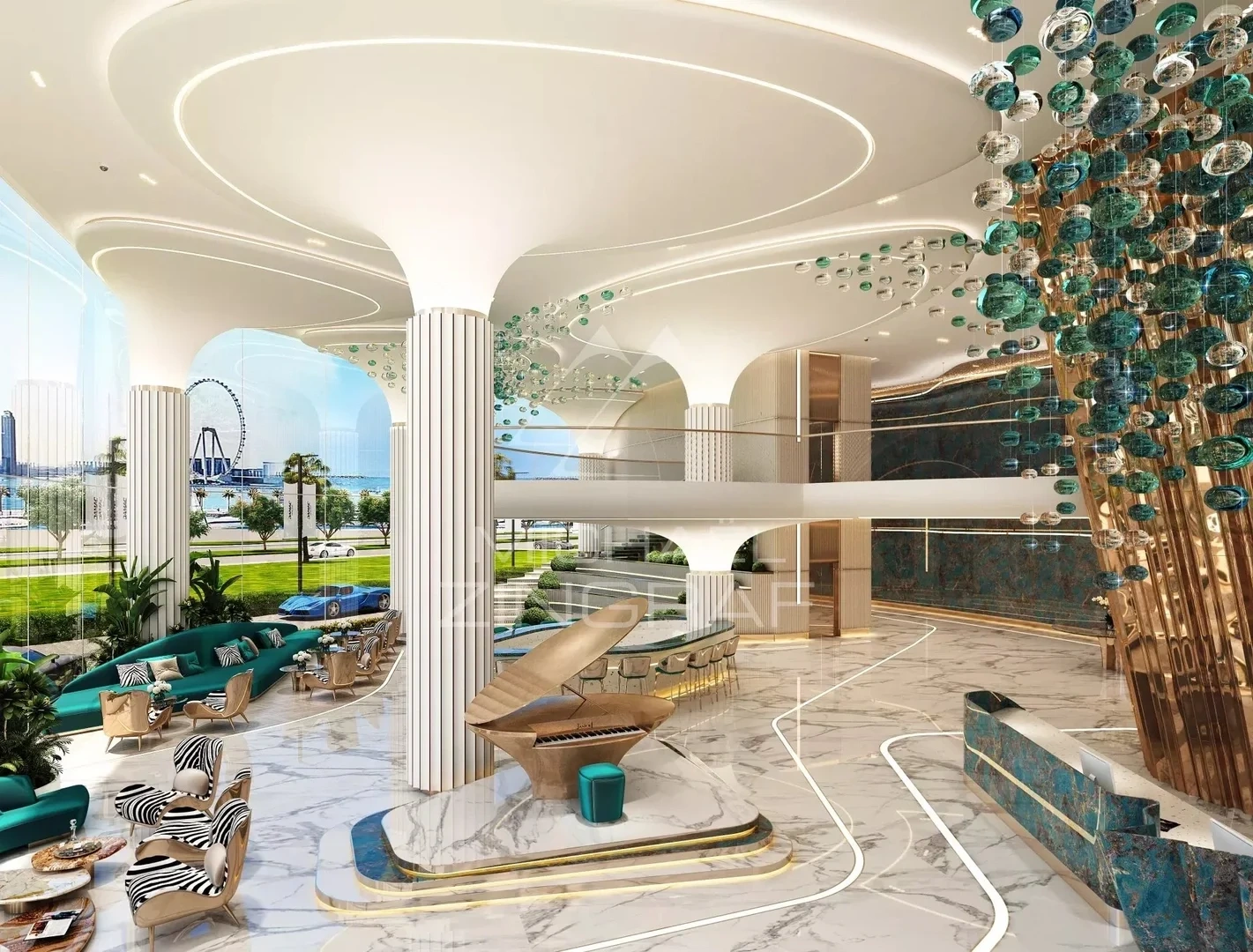 2 - vendita appartamento vista mare dubai dubai emirati arabi uniti