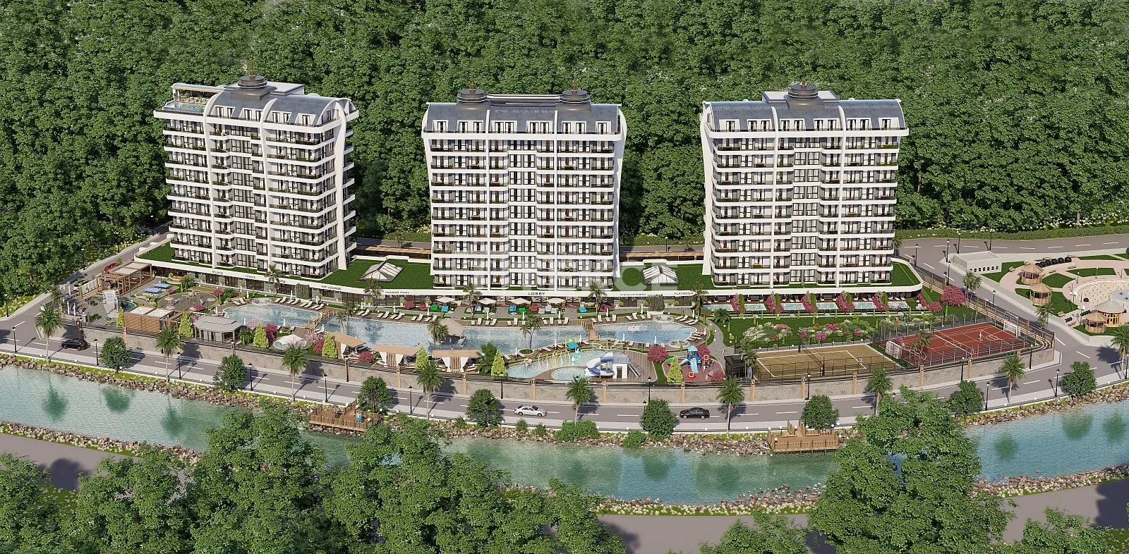 2 - продажа квартира вид моря alanya antalya турция