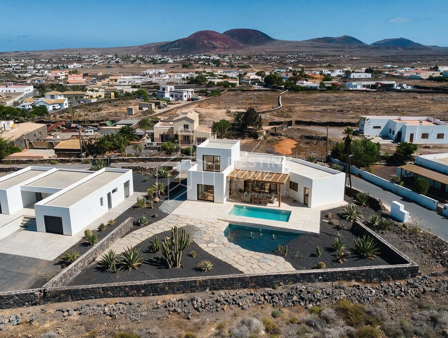 1 - vente villa lajares fuerteventura - canaries espagne