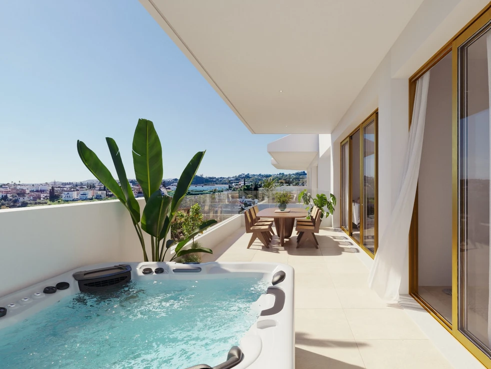 3 bedroom apartment with swimming pool