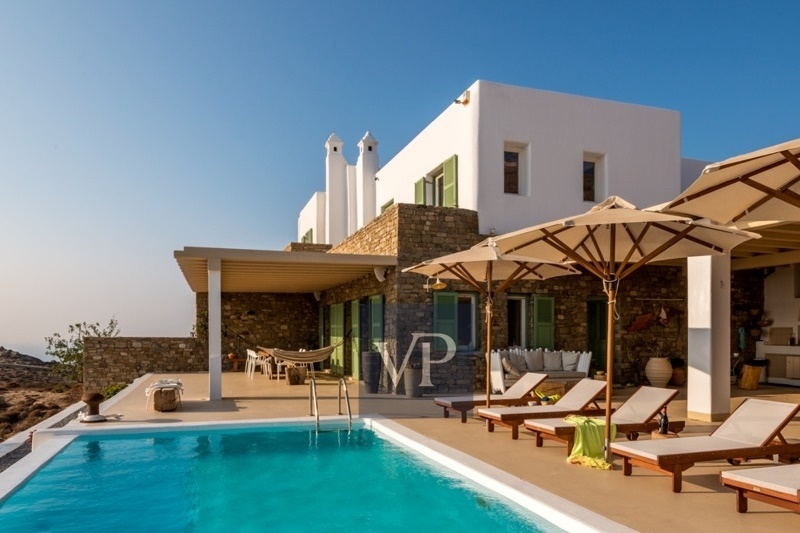 2 - verkoop huis uitzicht op zee mykonos - cycladen zuid-egeïsche eilanden griekenland