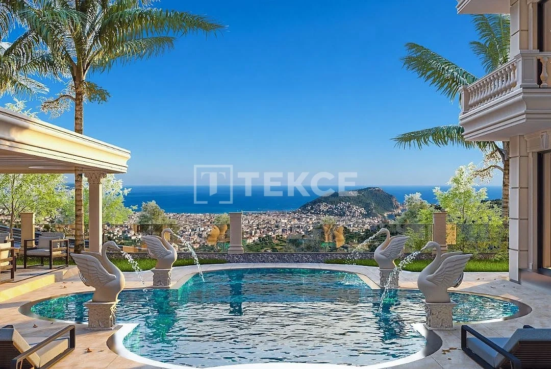 1 - venta villa vista al mar alanya antalya turquía