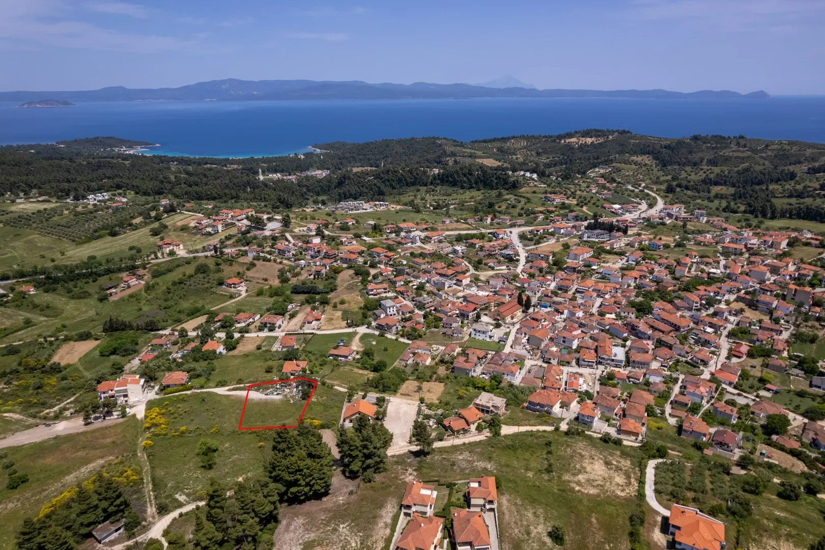1 - venta terreno vista al mar palioúri macedonia central grecia