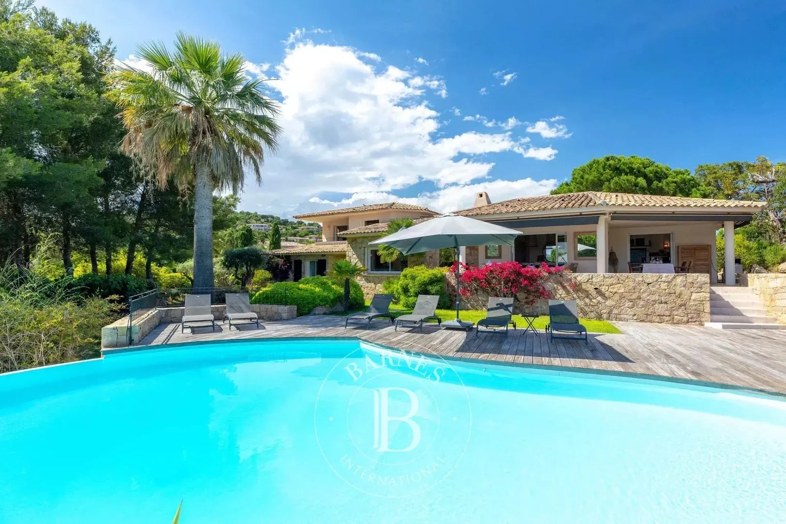 1 - sea view villa for vacation rentals in porto-vecchio corsica (south) france