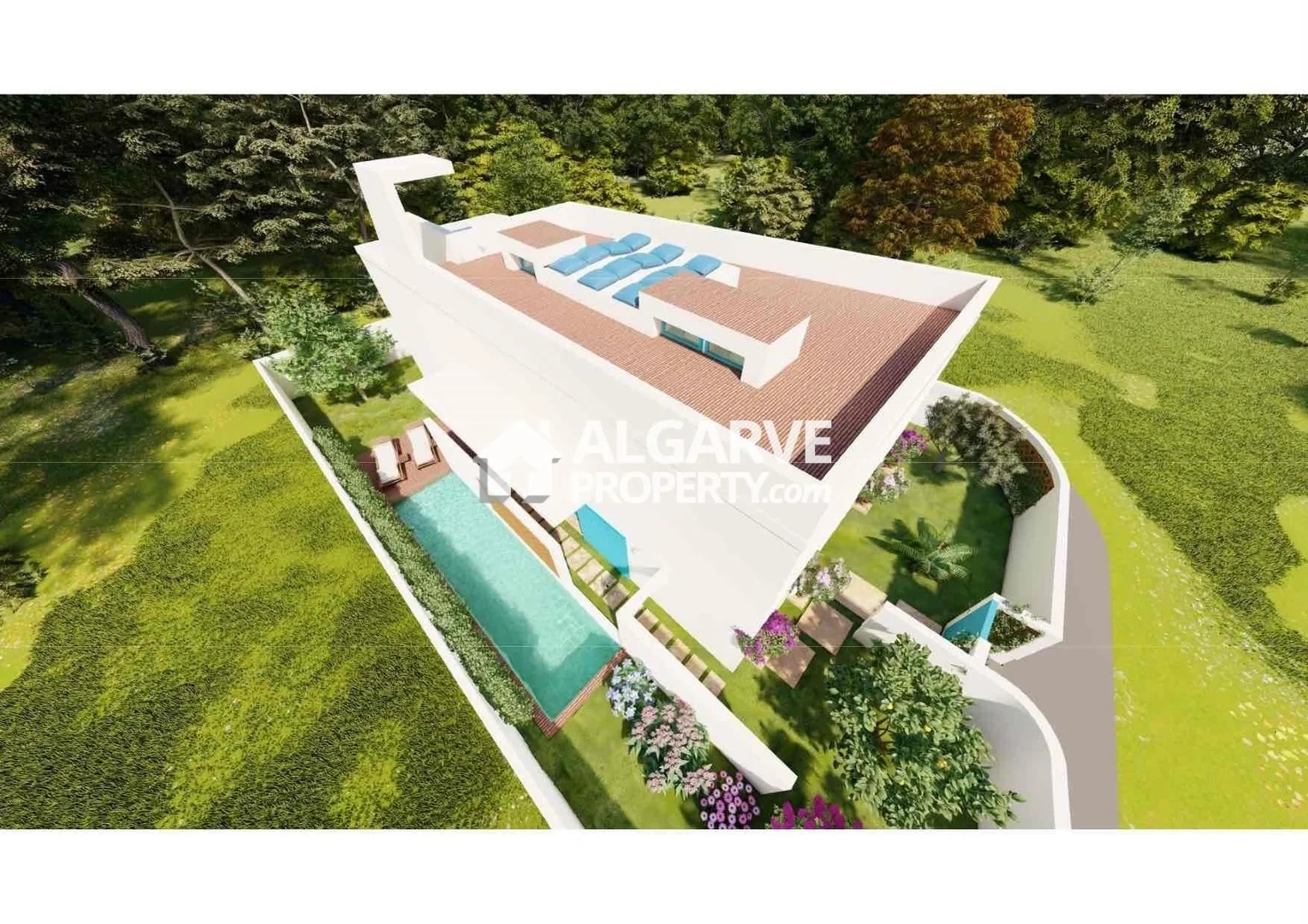 2 - plot of land for sale in albufeira algarve portugal