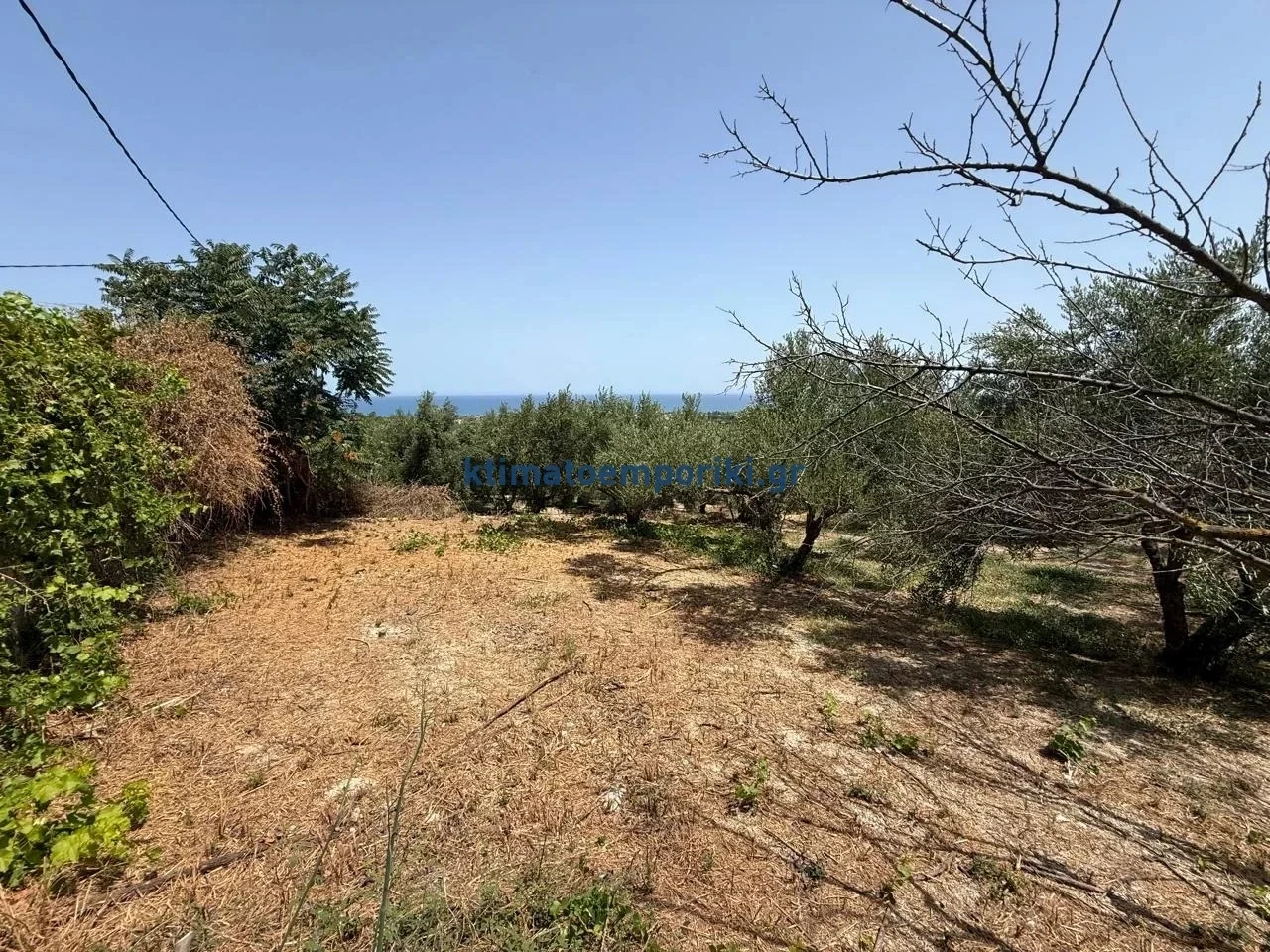 2 - sea view plot of land for sale in módi crete greece