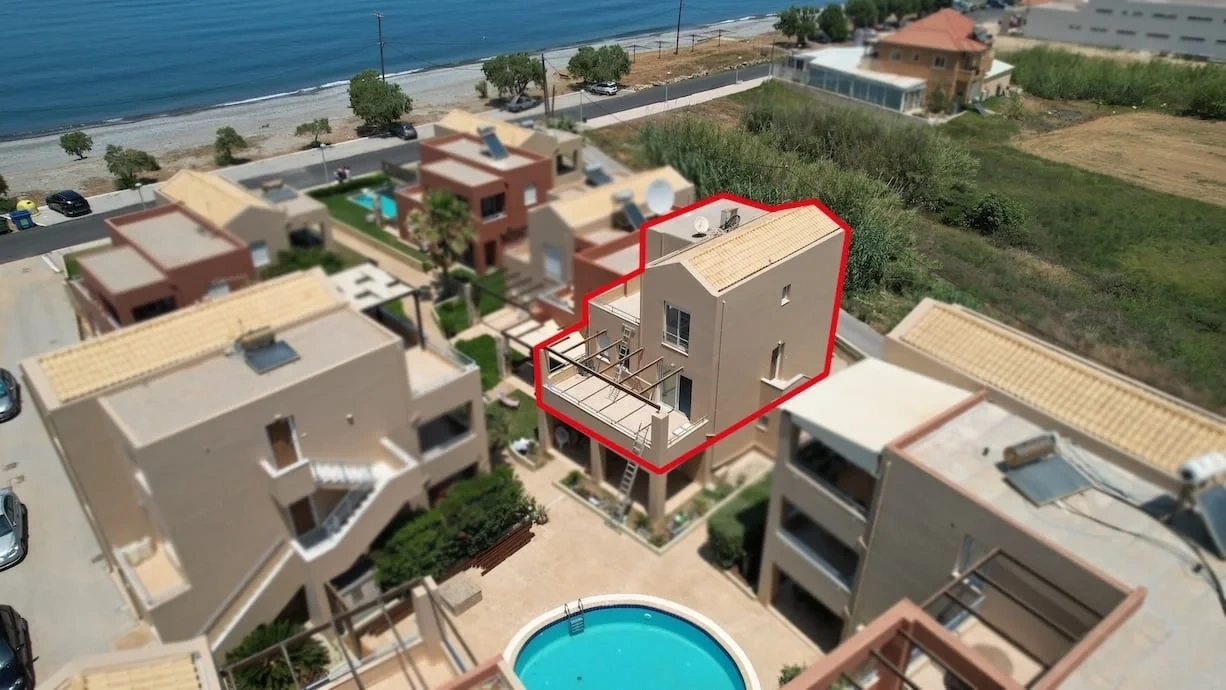 1 - vendita appartamento vista mare máleme creta grecia