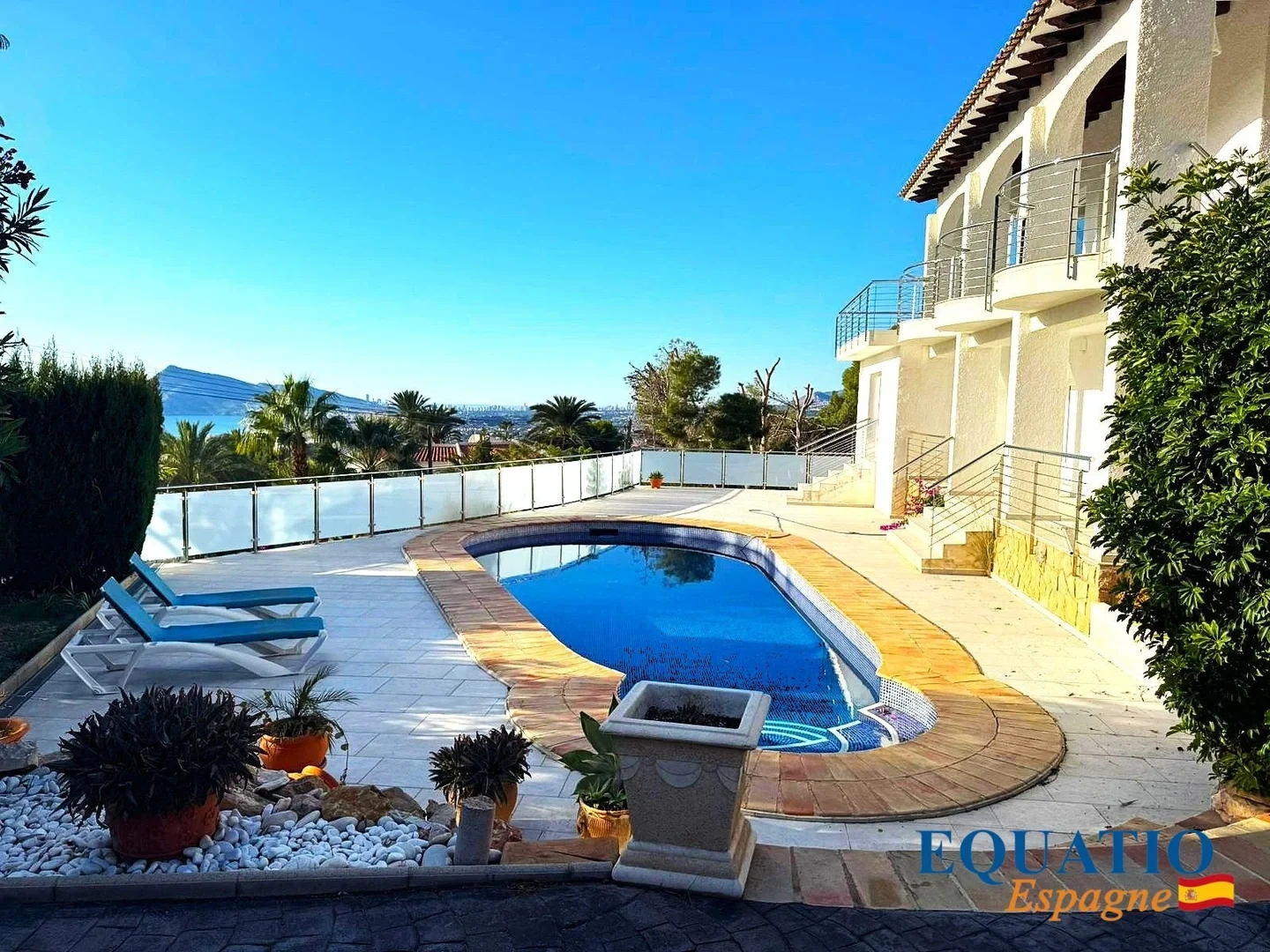 Haus meerblick mit Pool