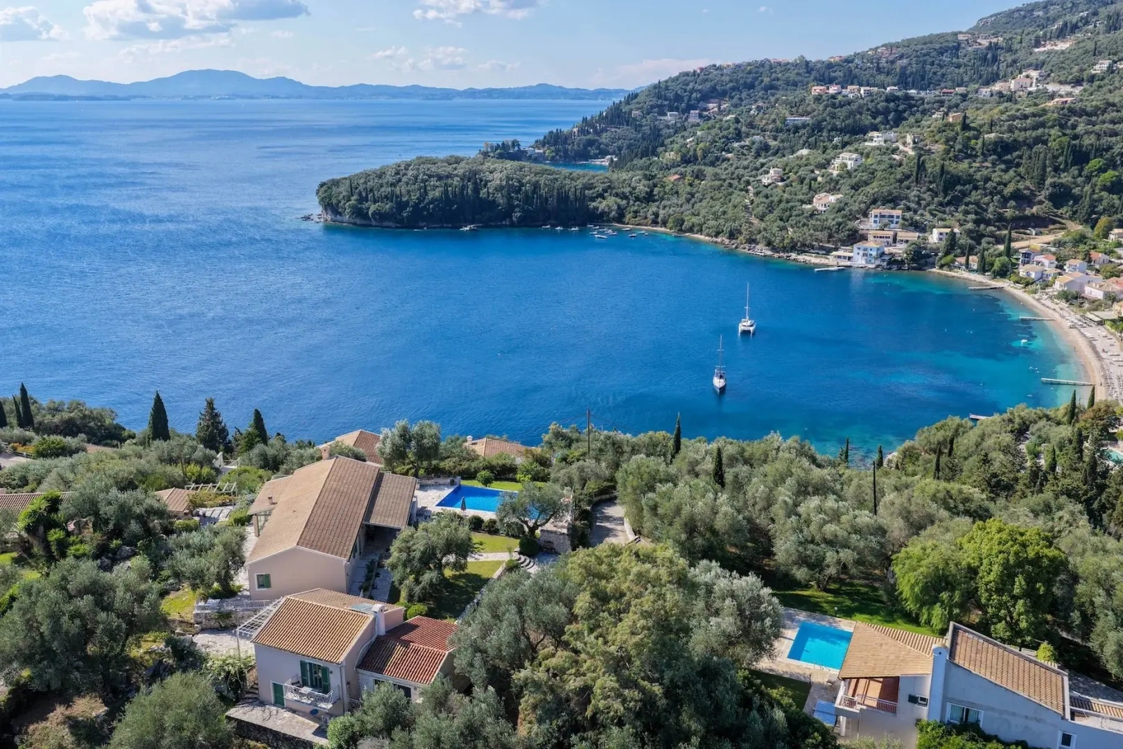 2 - venda casa vista de mar kassiópi ilhas jónicas grécia