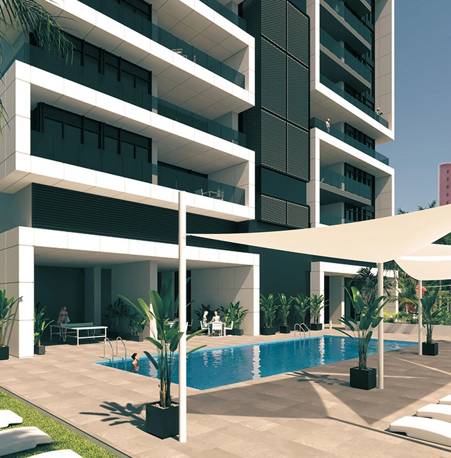 1 - venda apartamento vista de mar benidorm - costa blanca comunidade valenciana espanha