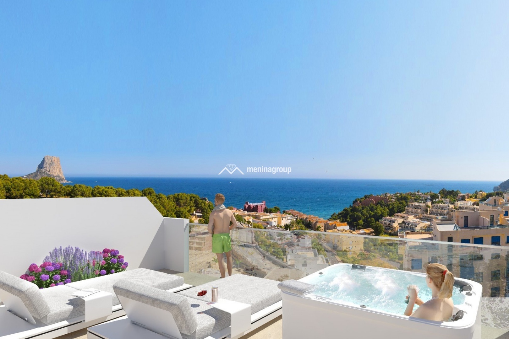 1 - продажа квартира пляж пешком calpe - costa blanca валенсия испания