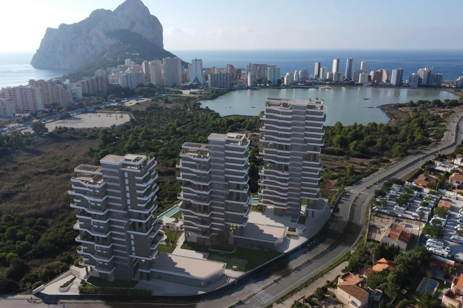 1 - venta apartamento vista al mar calpe - costa blanca comunidad valenciana españa