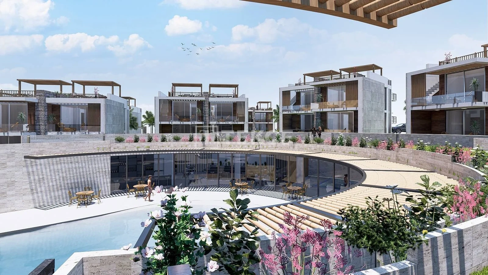 1 - vente appartement vue mer girne kyrenia chypre