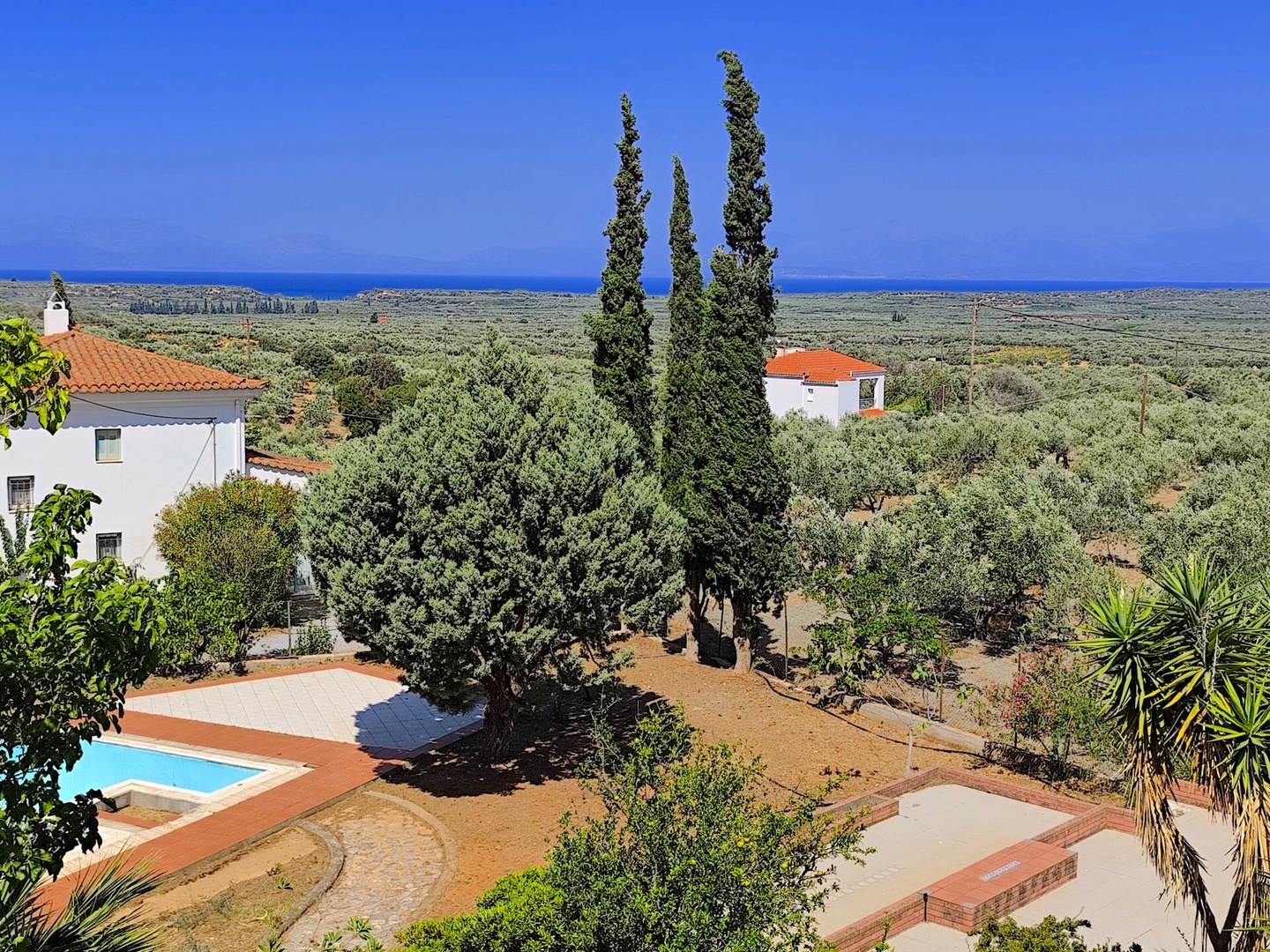 1 - sea view house for sale in papadianika peloponnese greece