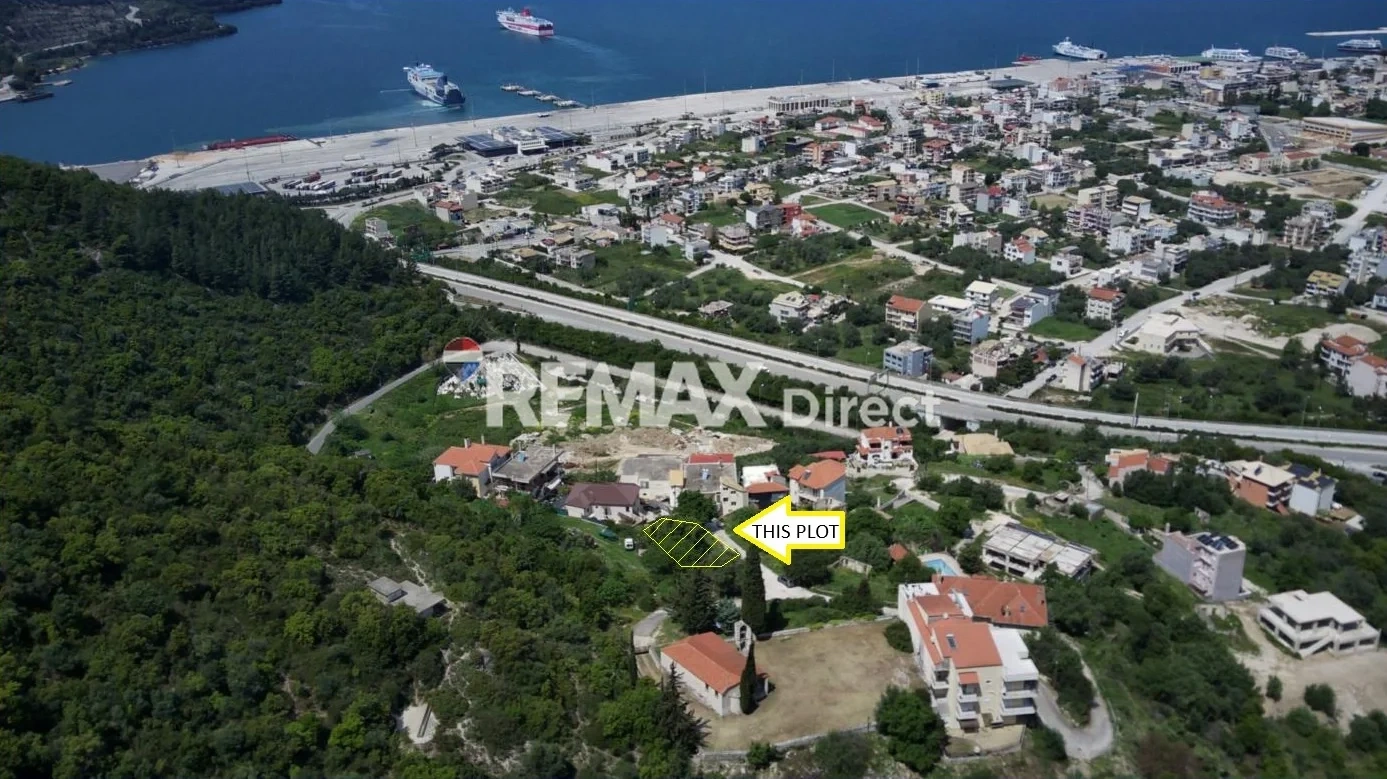 1 - vente terrain vue mer igoumenítsa épire grèce