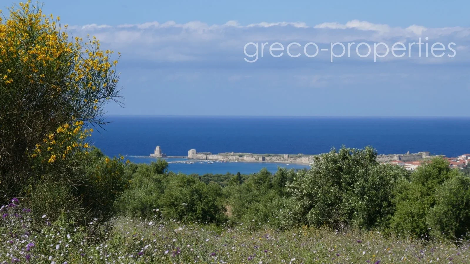 1 - venta terreno vista al mar modona peloponeso grecia