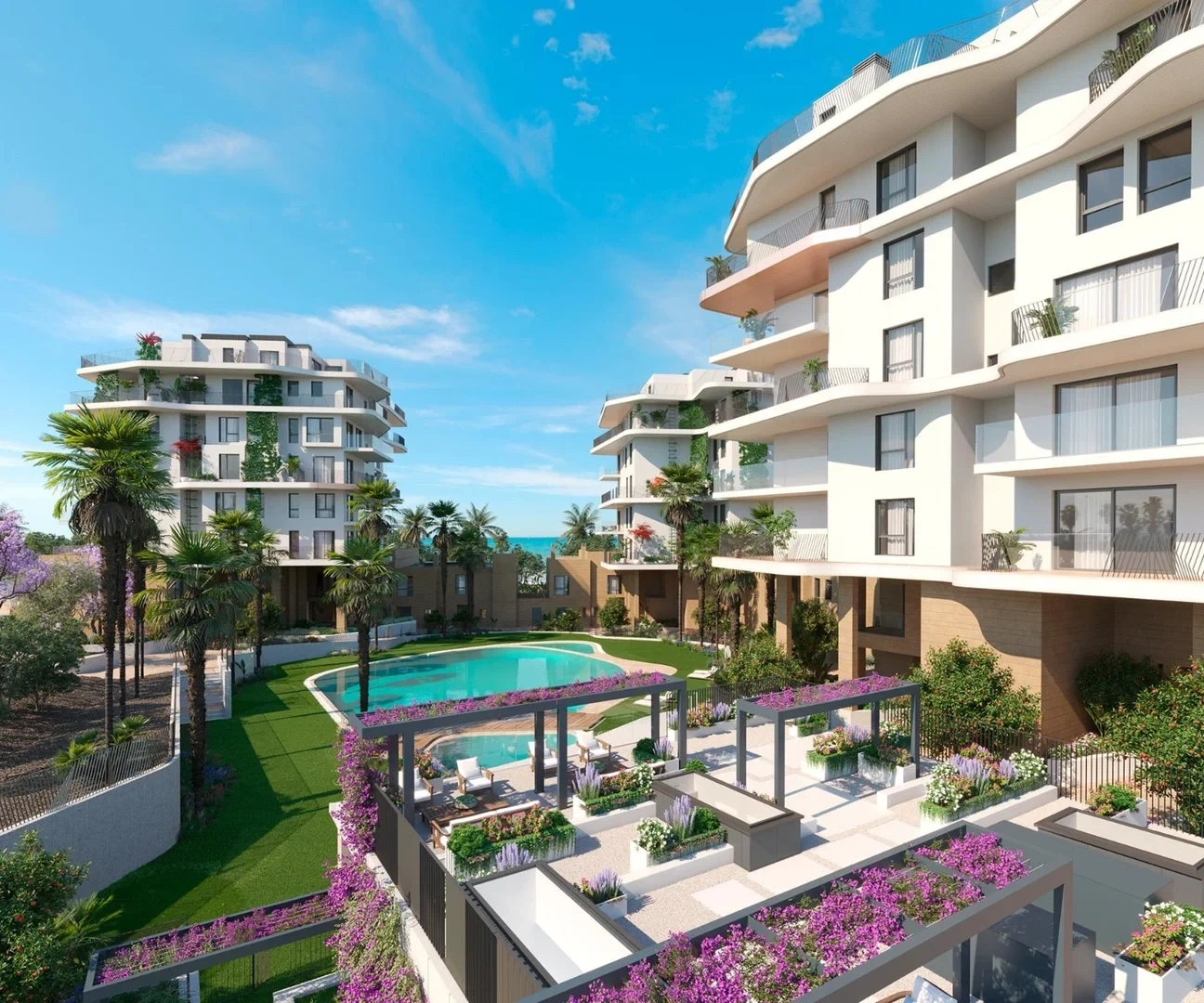 1 - venda apartamento vista de mar la vila joiosa/villajoyosa comunidade valenciana espanha