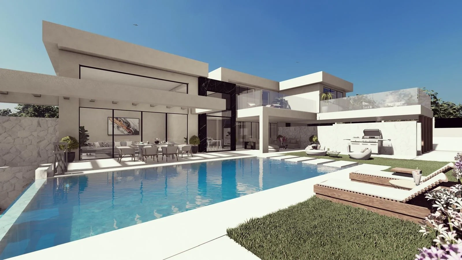 1 - продажа villa вид моря estepona - costa del sol андалусия испания