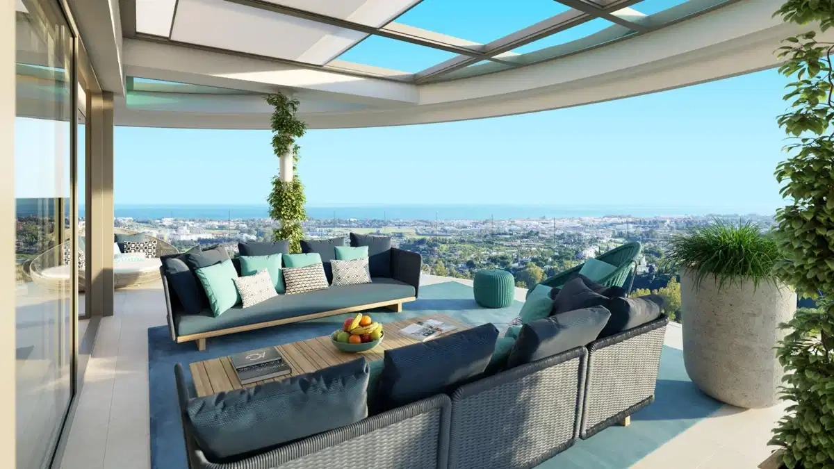1 - venta apartamento vista al mar benahavis - costa del sol andalucía españa