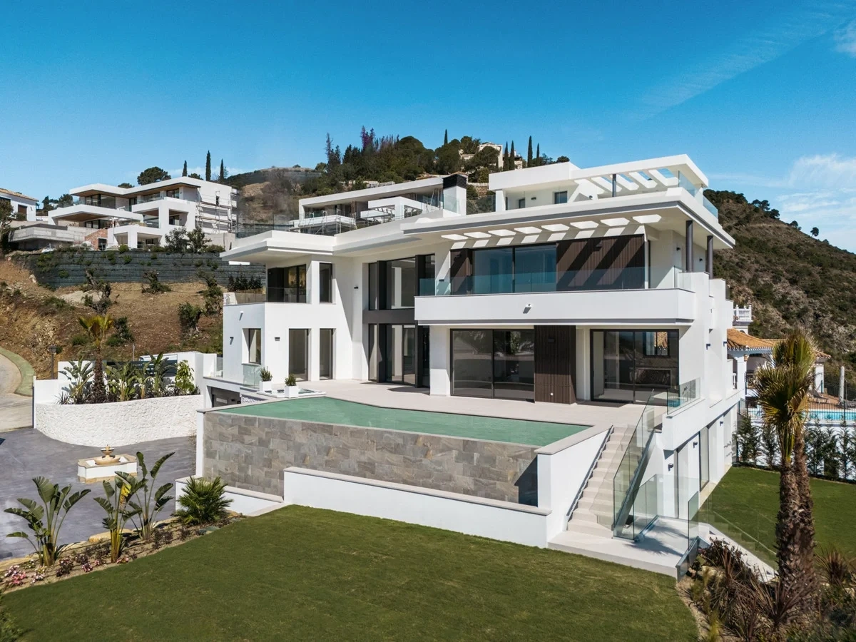 2 - vente maison vue mer benahavis - costa del sol andalousie espagne