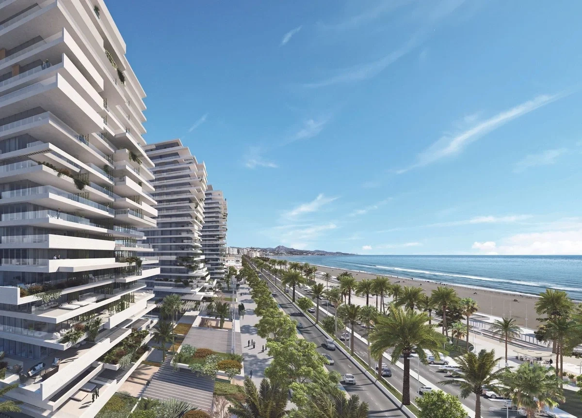 1 - продажа квартира вид моря malaga андалусия испания