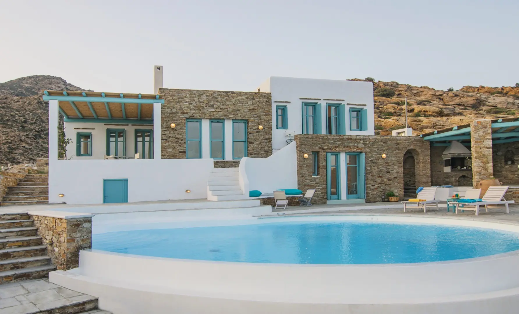 2 - vente maison vue mer emporiós egée méridionale grèce