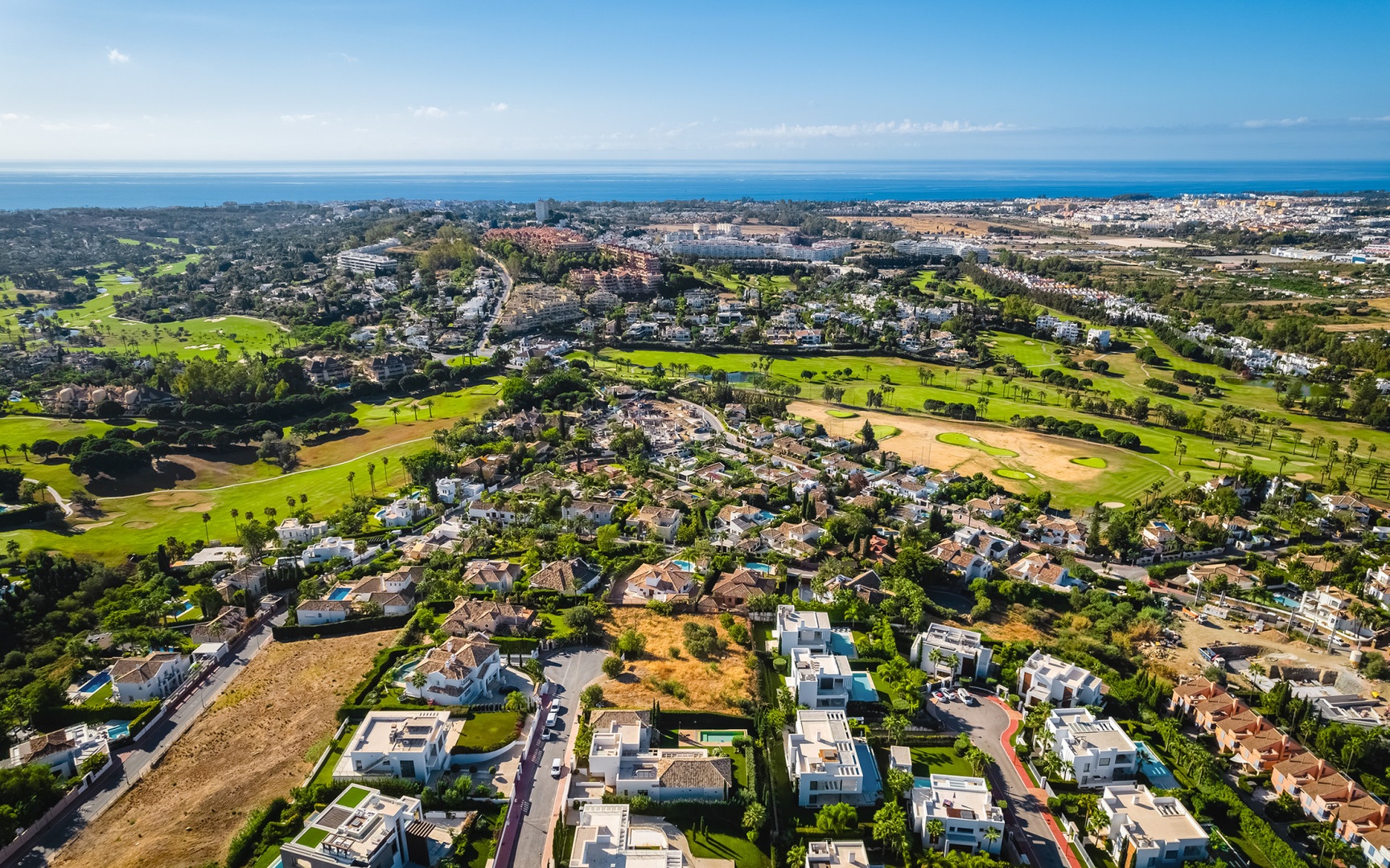 1 - sea view plot of land for sale in marbella - costa del sol andalusia spain