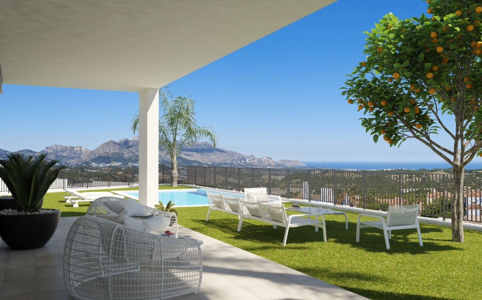 2 - verkauf haus meerblick polop - costa blanca valencia spanien