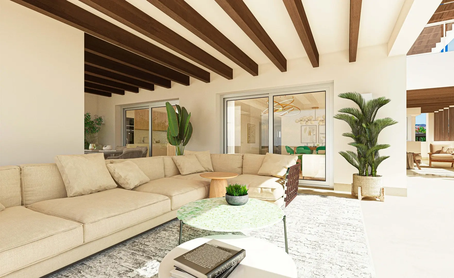 1 - verkoop appartement uitzicht op zee benahavis - costa del sol andalusië spanje