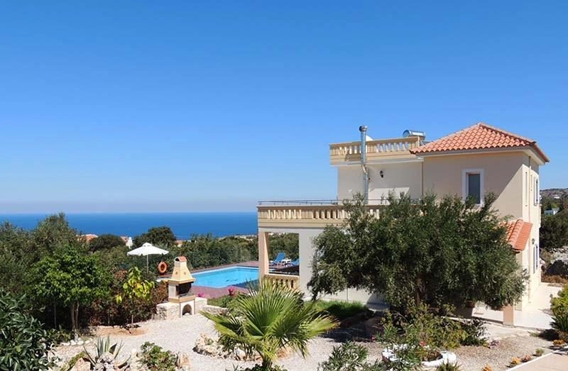 1 - verkoop huis uitzicht op zee kampiá crete griekenland