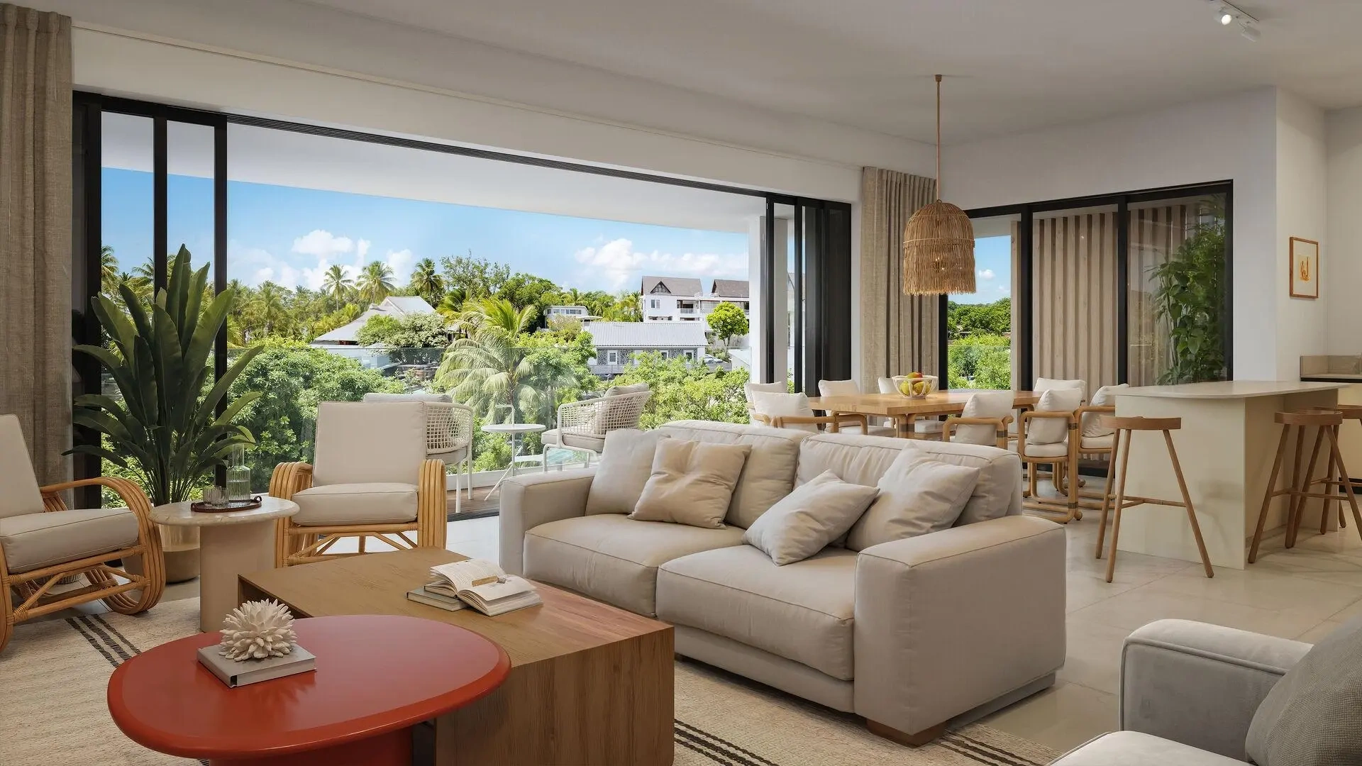 2 - продажа квартира вид моря pointe aux canonniers памплемус маврикий
