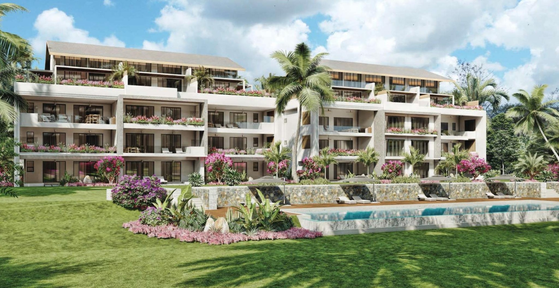 1 - sea view apartment for sale in balaclava pamplemousses mauritius