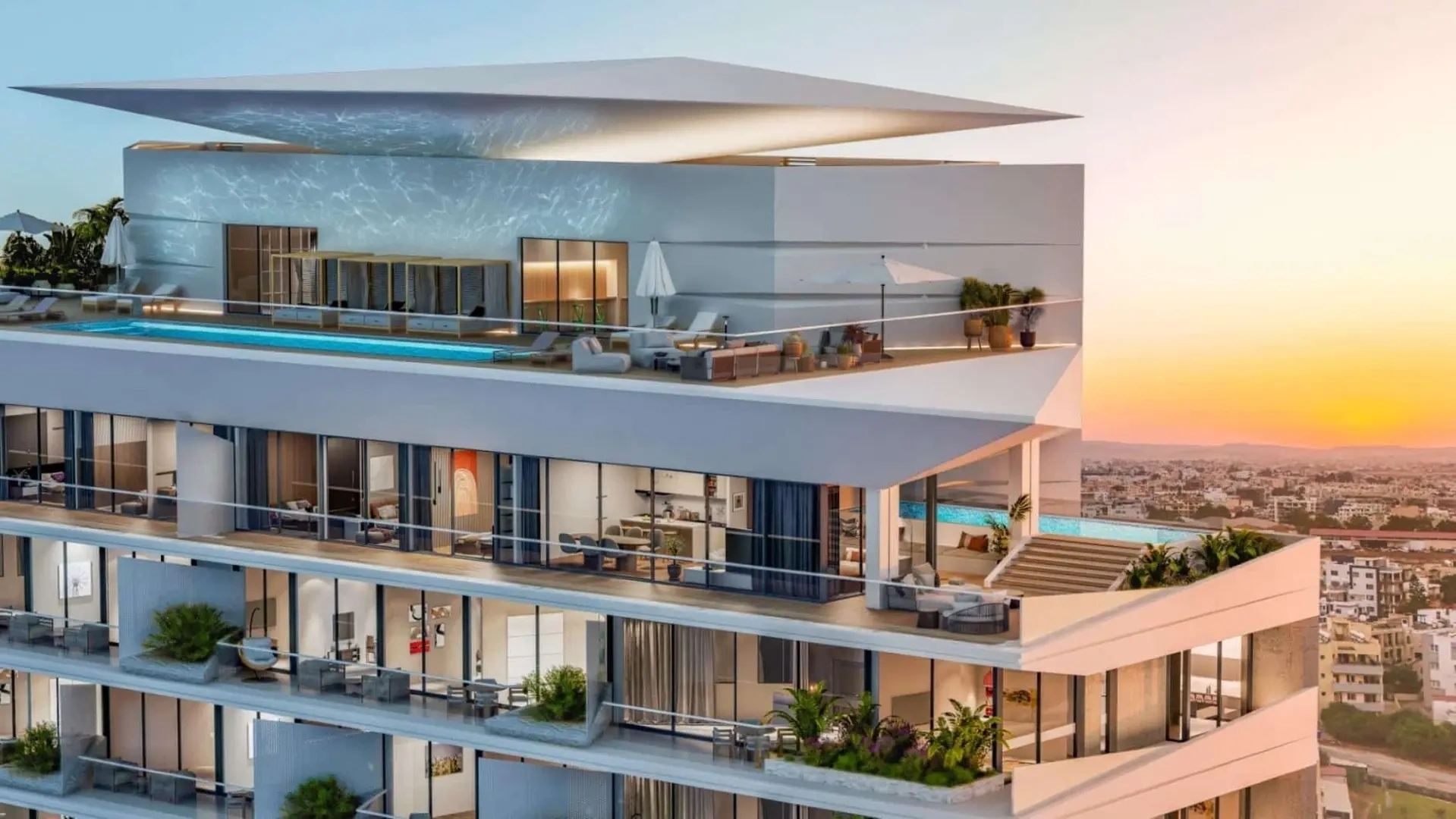 1 - venta apartamento vista al mar larnaca lárnaca chipre