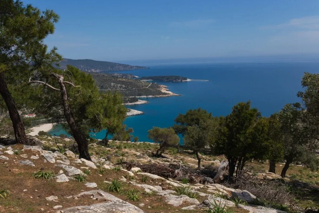 2 - verkoop terrein uitzicht op zee thimonia oost-macedonië en thracië griekenland