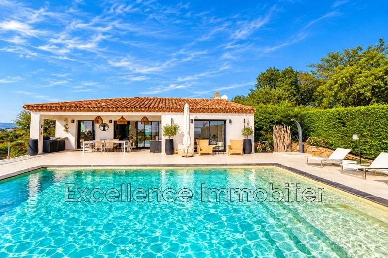 1 - vente villa vue mer sainte-maxime var france