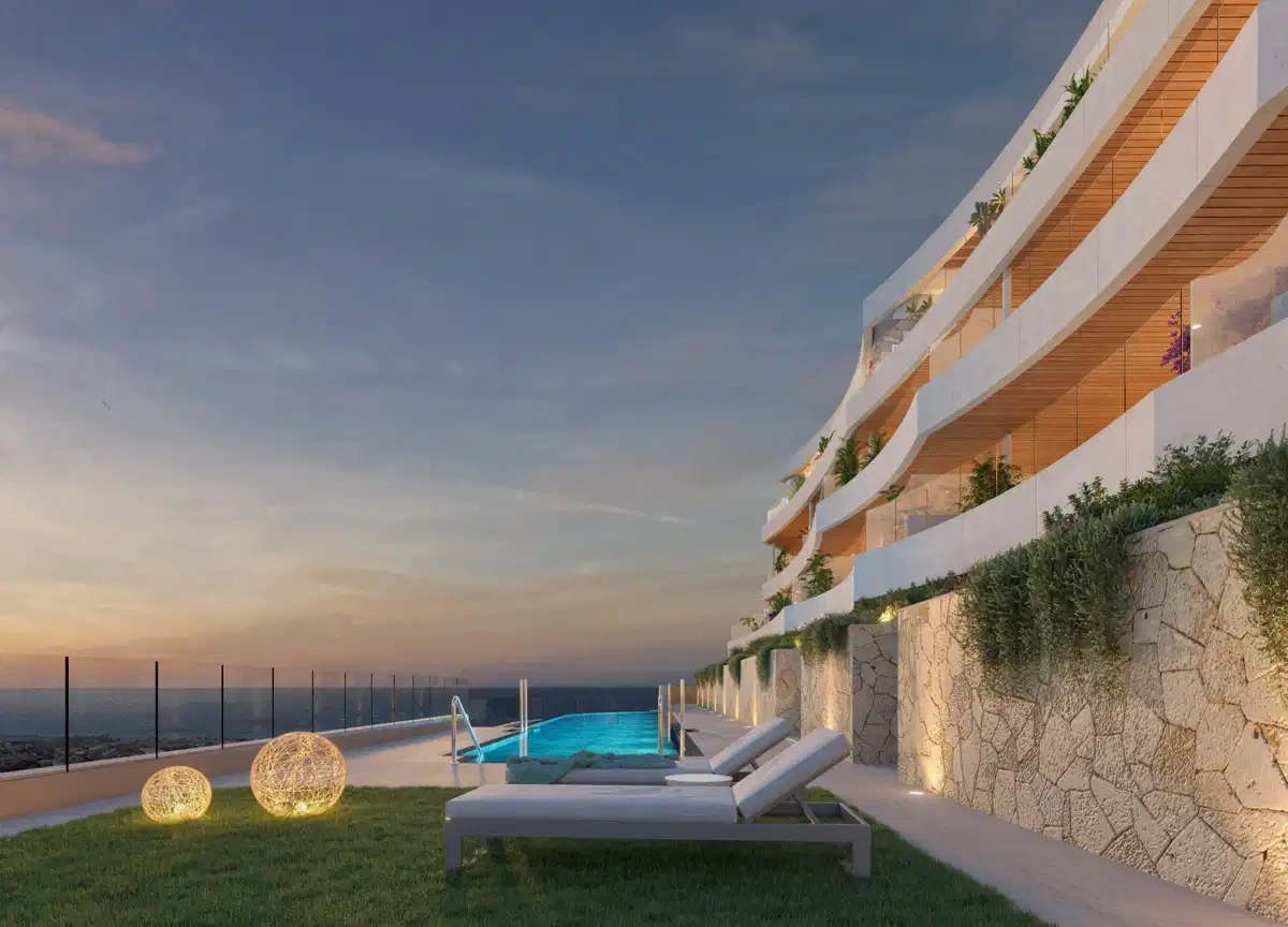 1 - продажа квартира вид моря rincon de la victoria андалусия испания