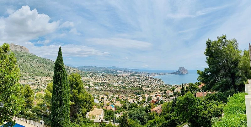 2 - vente villa vue mer calpe - costa blanca communauté valencienne espagne
