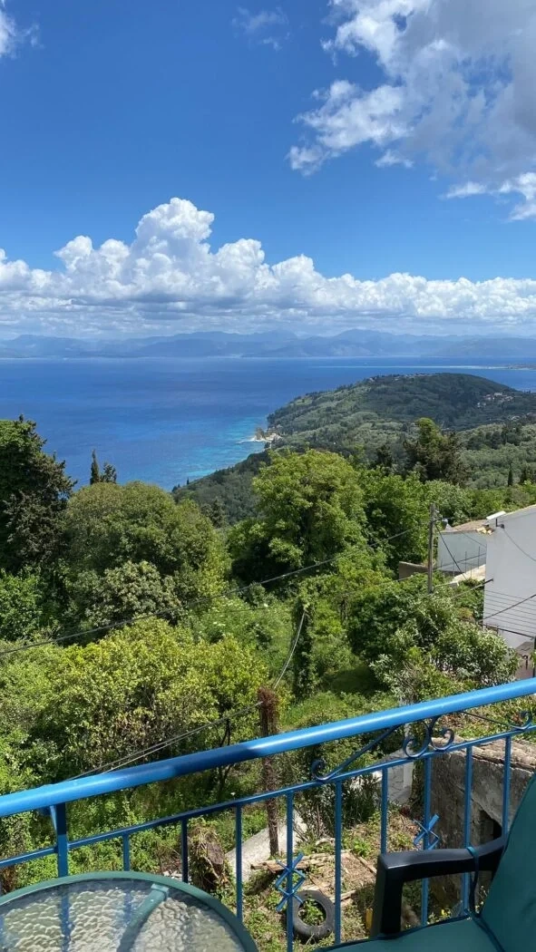 2 - vente propriété vue mer chlomós îles ioniennes grèce