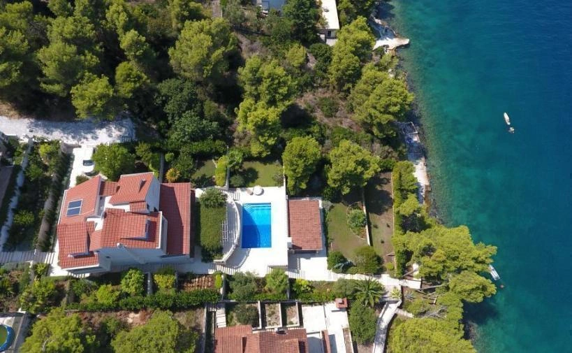 2 - продажа villa пляж пешком ciovo сплитско-далматинская хорватия