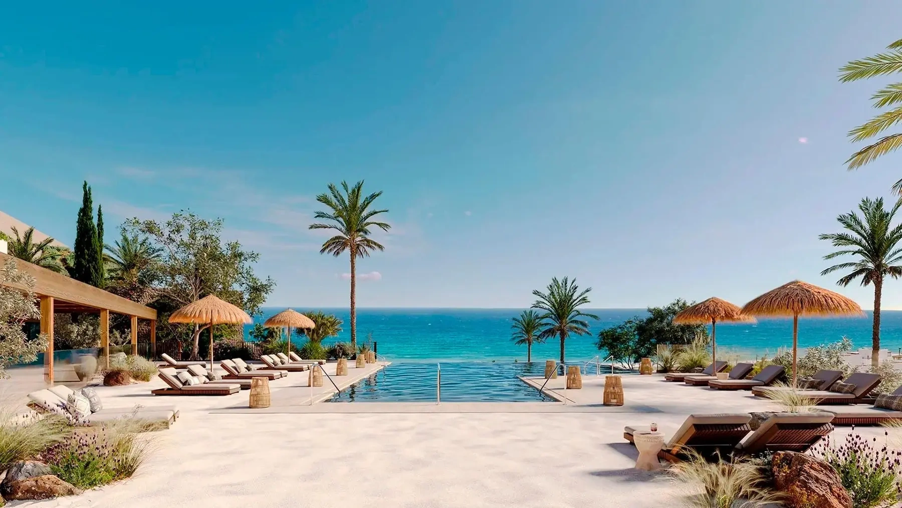 Haus meerblick mit Pool