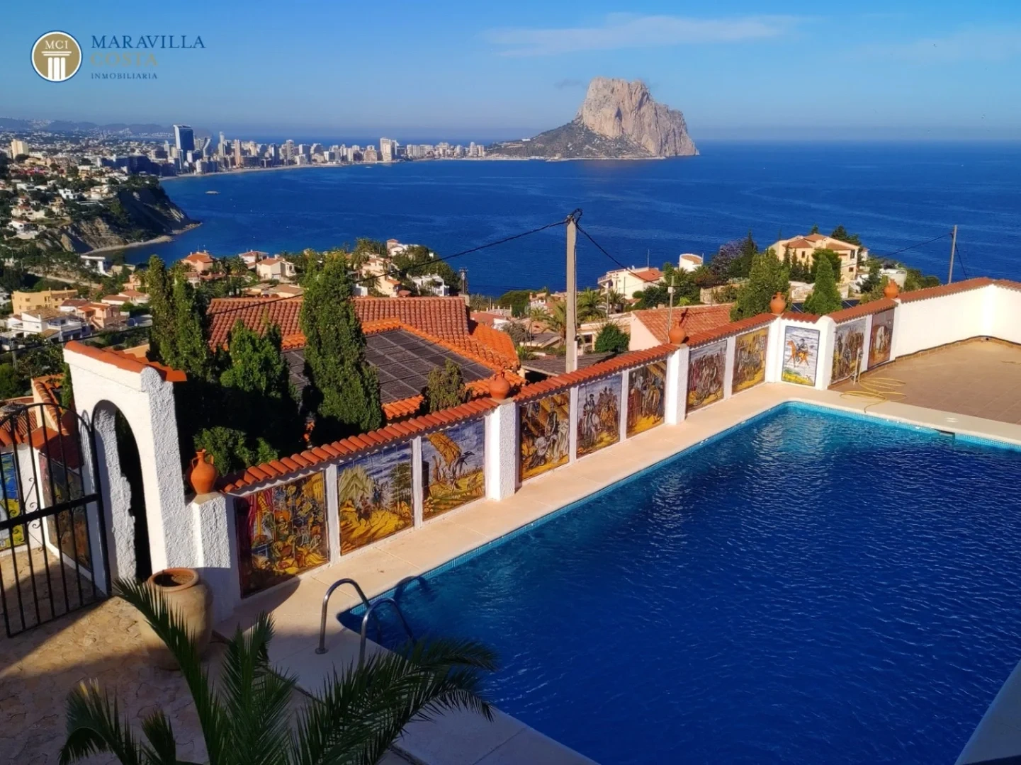 1 - verkoop huis uitzicht op zee calpe - costa blanca valencian community spanje