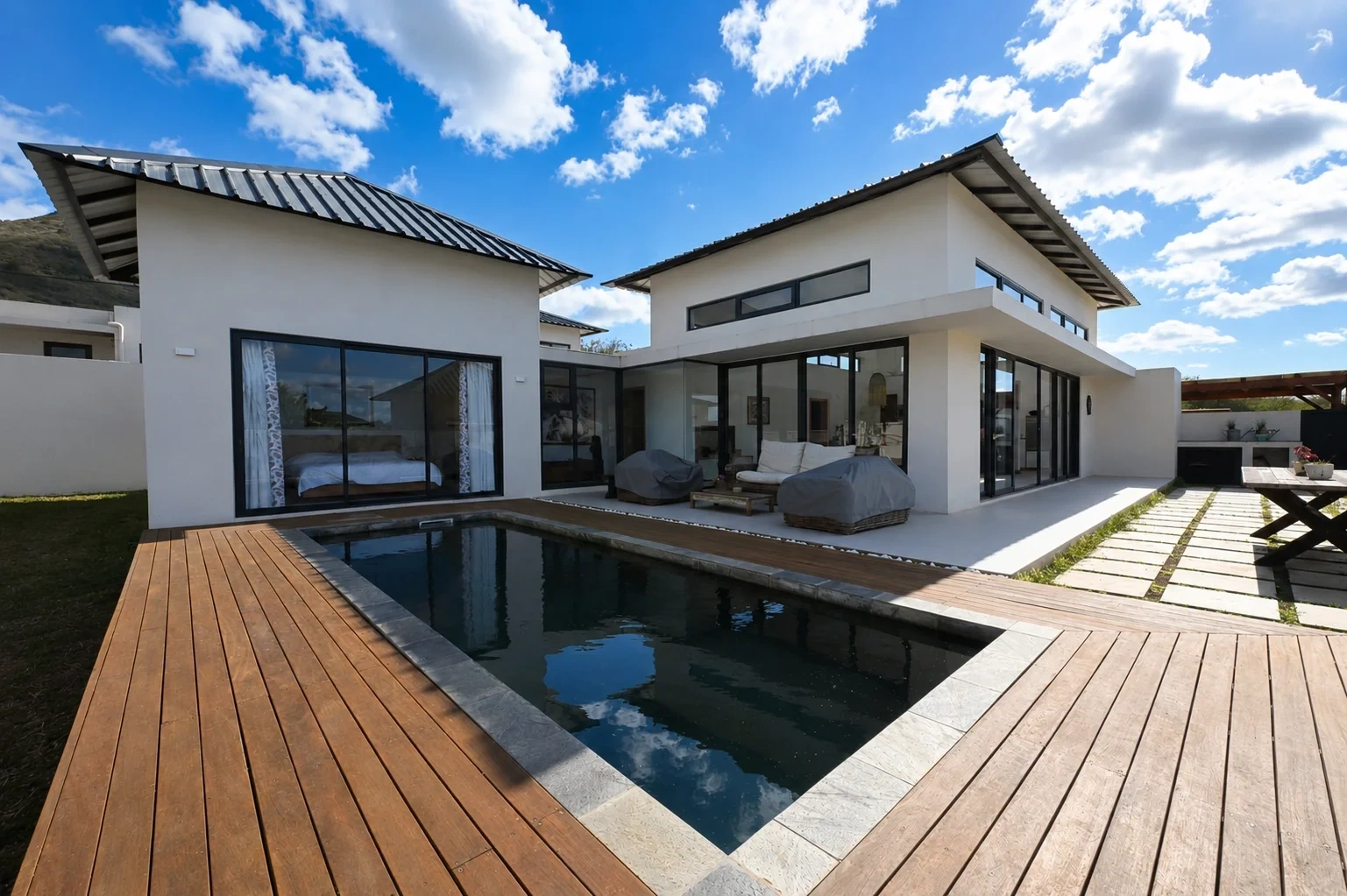 1 - vente villa tamarin rivière noire île maurice
