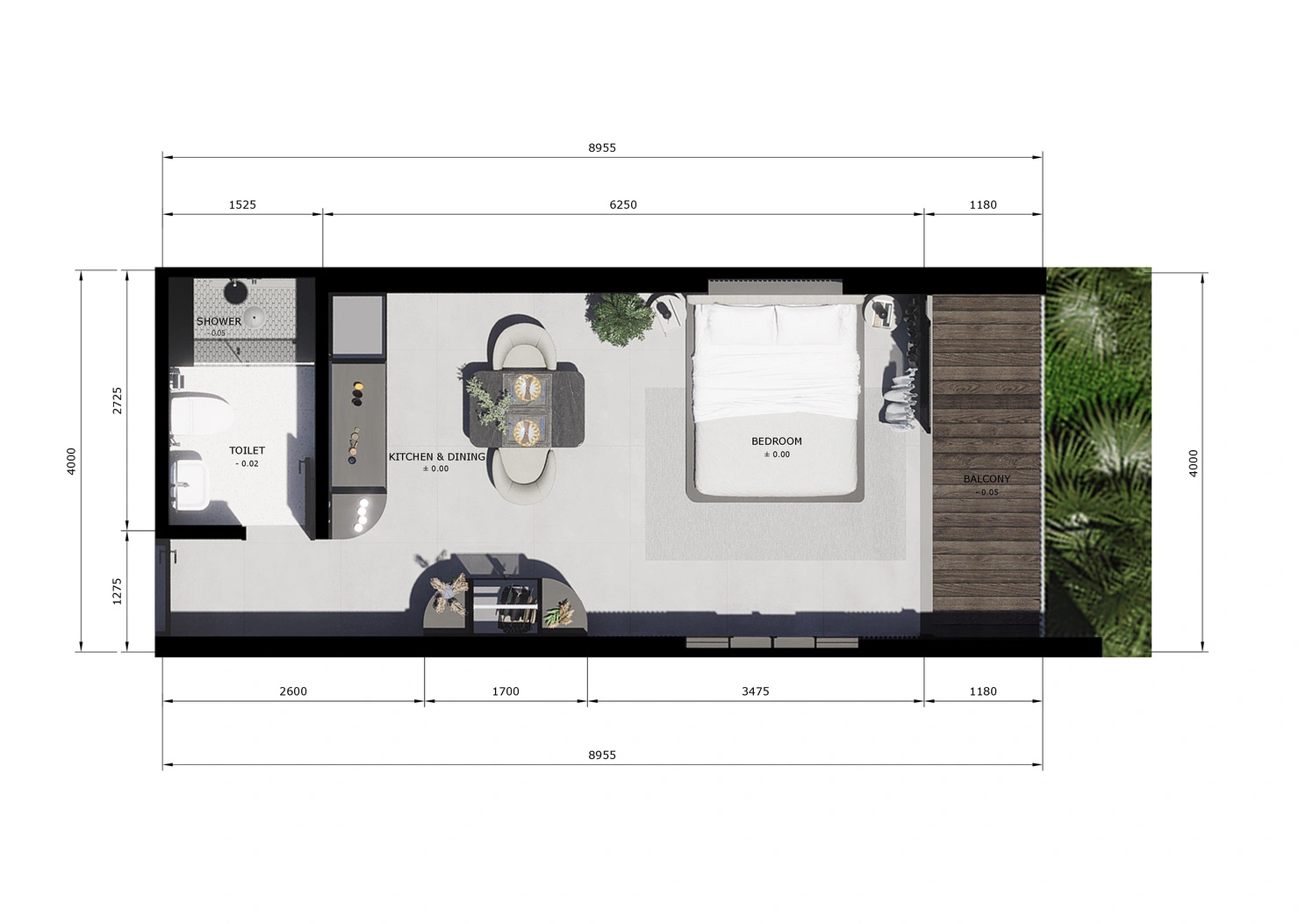 1 - продажа квартира ungasan bali индонезия