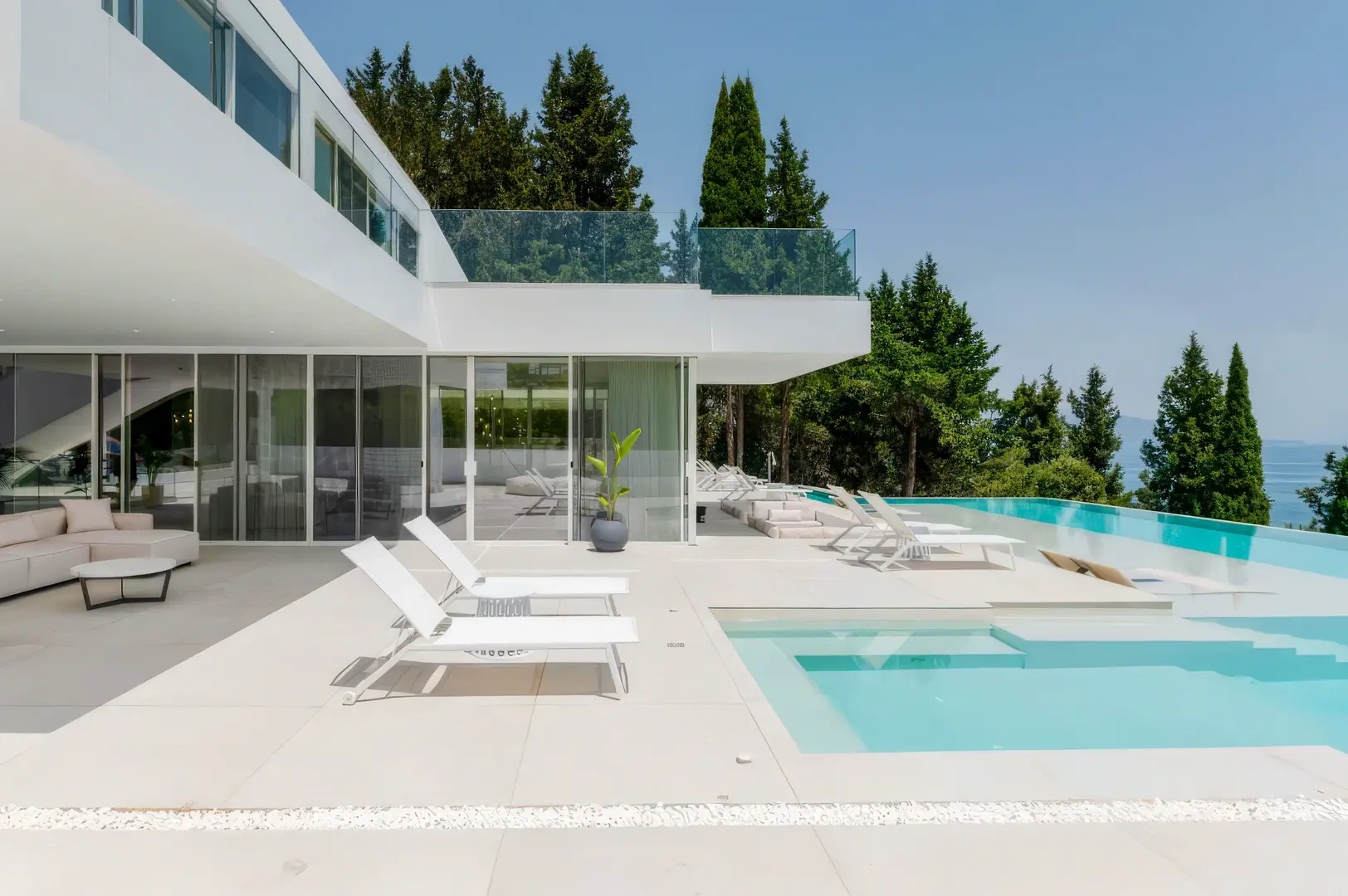 2 - vente villa vue mer corfu îles ioniennes grèce
