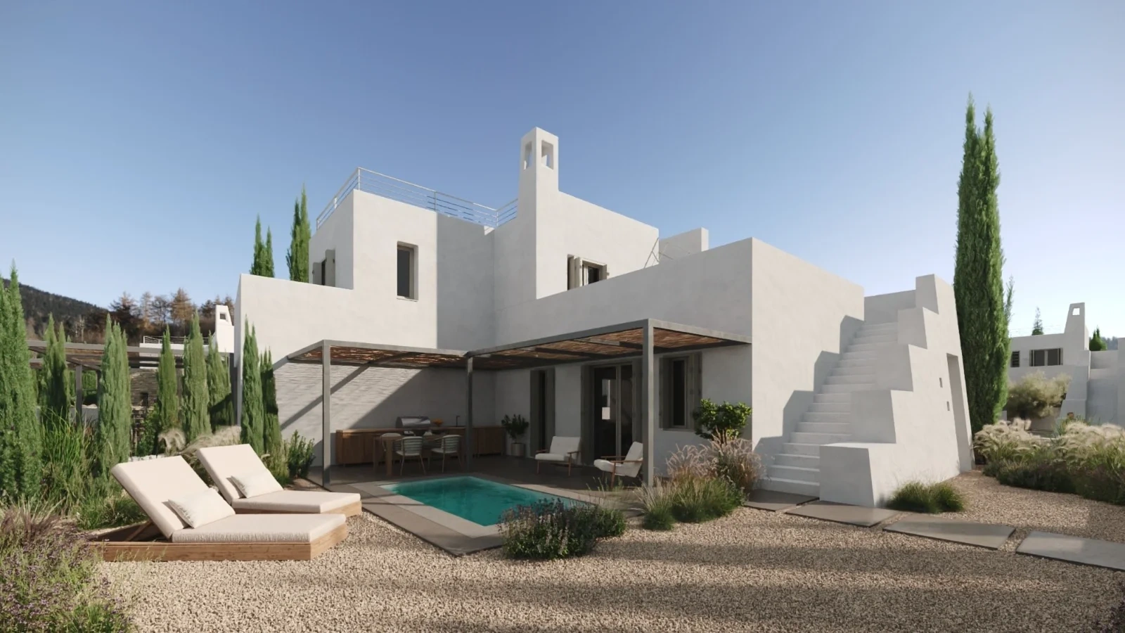 1 - продажа villa парос - киклады южные эгейские острова греция